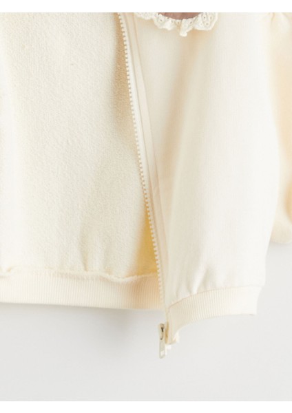 Yeni Sezon Bebe Yaka Kız Bebek Hırka ve Pantolon modelleri