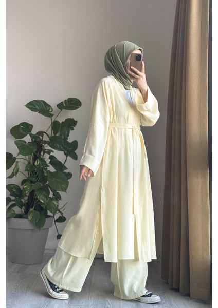 Modal Kimono-Soft Sarı modelleri