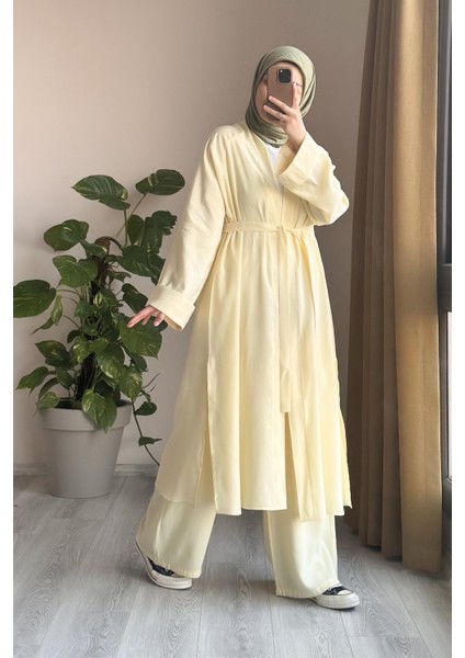 Modal Kimono-Soft Sarı fırsatları