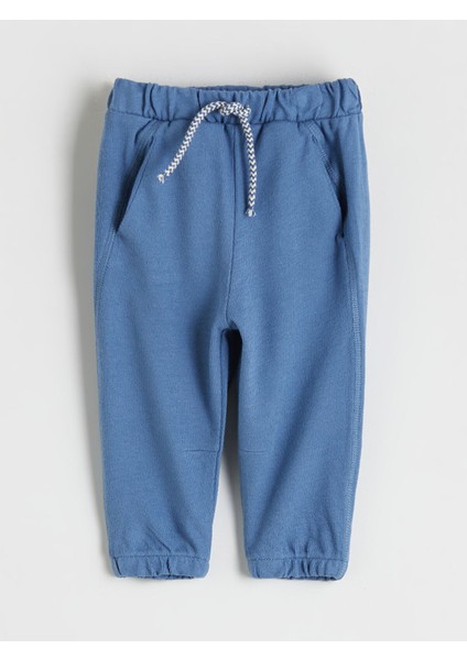 Yeni Sezon Bisiklet Yaka Uzun Kollu Çizgili Erkek Bebek Tişört ve Eşofman Altı 2'li fırsatları