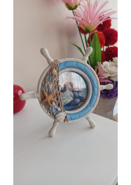 Vintage Marin Dümen Model Resim Çerçevesi & 22 x 22 cm fiyatları