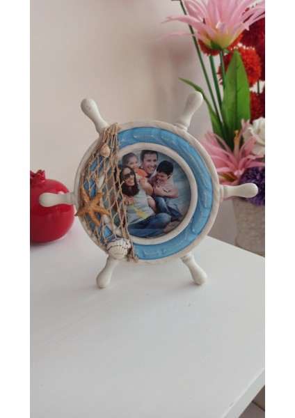 Vintage Marin Dümen Model Resim Çerçevesi & 22 x 22 cm fırsatları