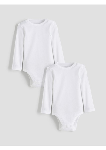 Yeni Sezon Basic Erkek Bebek Çıtçıtlı Body 2'li
