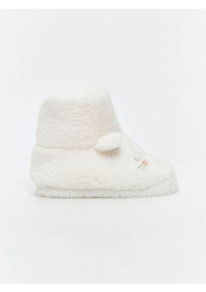 Yeni Sezon Hayvan Nakışlı Kız Bebek Ev Botu modelleri