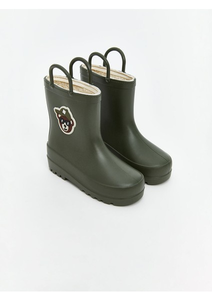 Yeni Sezon Baskılı Erkek Bebek Yağmur Botu