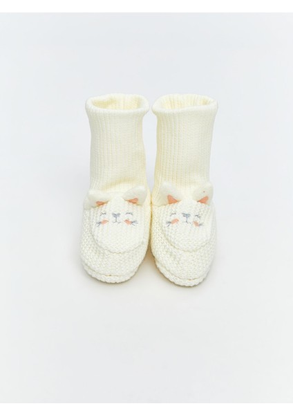 Yeni Sezon Tavşan Figürlü Kız Bebek Çoraplı Ev Ayakkabısı modelleri