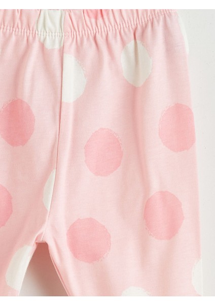 Yeni Sezon Beli Lastikli Baskılı Kız Bebek Pijama Alt modelleri