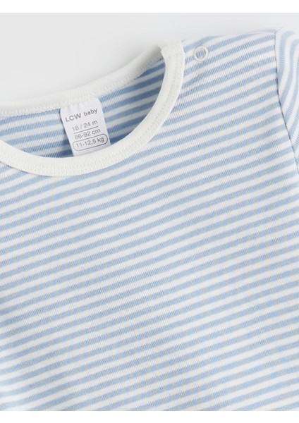 Yeni Sezon Bisiklet Yaka Erkek Bebek Çıtçıtlı Bodysuit 3'lü indirimleri