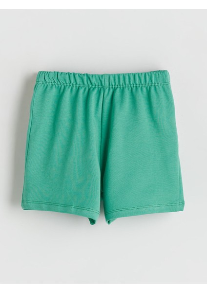 Yeni Sezon Beli Lastikli Erkek Bebek Şort