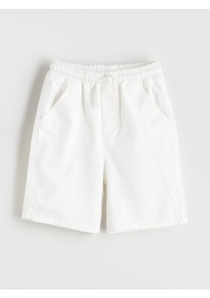 Yeni Sezon Beli Lastikli Cepli Erkek Çocuk Şort
