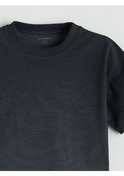 Yeni Sezon Bisiklet Yaka Basic Erkek Çocuk Tişört modelleri