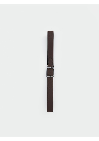 Yeni Sezon Çift Yönlü Deri Görünümlü Erkek Kemer modelleri