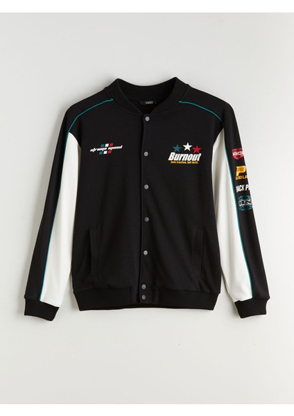 Yeni Sezon Rahat Kalıp Uzun Kollu Erkek Kolej Ceket