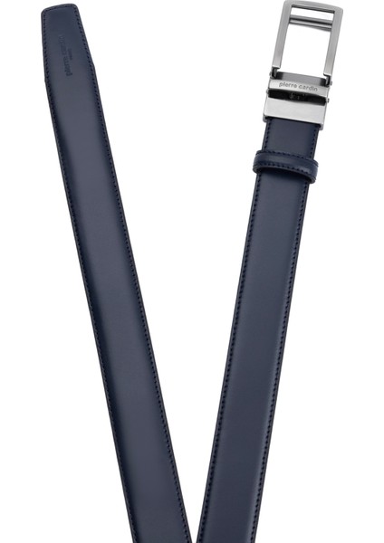 Lacivert Deri Otomatik Tokalı Erkek Kemeri (En 3,5 Cm) PCOTM01L6T fırsatları