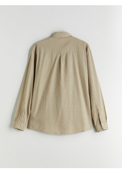 Yeni Sezon Regular Fit Uzun Kollu Erkek Gömlek fiyatları