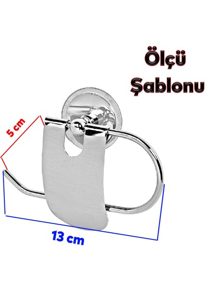 Yapışkanlı Metal Tuvalet Kağıtlık Aparat Kapalı Wc Kağıt Standı Bez Havluluk Paslanmaz Sağlam Krom fırsatları