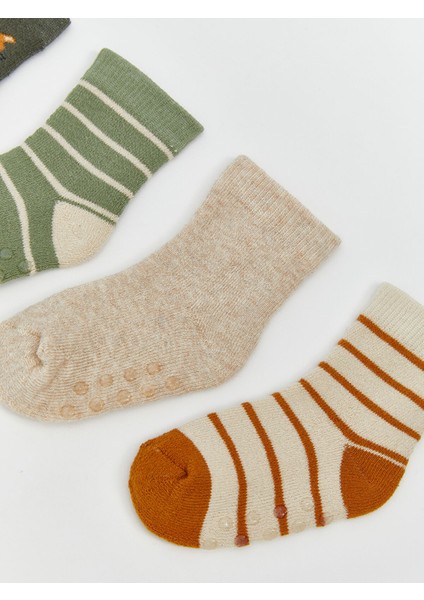 Yeni Sezon Erkek Bebek Havlu Soket Çorap 4'lü fiyatları