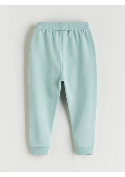 Yeni Sezon Bisiklet Yaka Baskılı Erkek Bebek Sweatshirt ve Eşofman Alt 2'li indirimleri