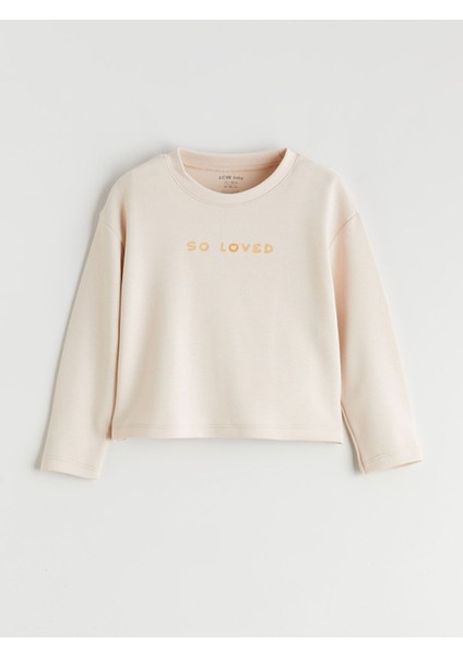 Yeni Sezon Baskılı Kız Bebek Sweatshirt ve Eşofman Altı fiyatları