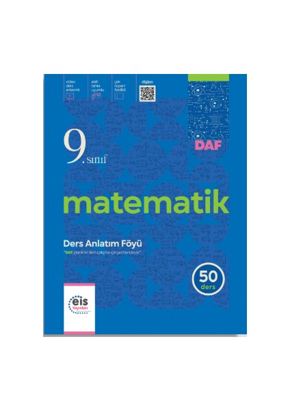 Eis 9.sınıf Matematik Daf Yenimüfredat