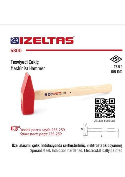 Tesviyeci Çekici 1500 gr