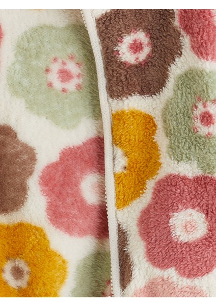 Yeni Sezon Çiçekli Desenli Kız Bebek Hırka ve Pantolon 2'li modelleri