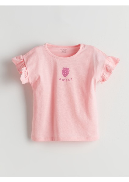 Yeni Sezon Bisiklet Yaka Kız Bebek Şortlu Pijama Takımı fiyatları