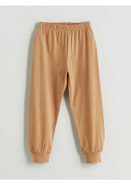 Yeni Sezon Beli Lastikli Basic Erkek Çocuk Jogger Eşofman Altı