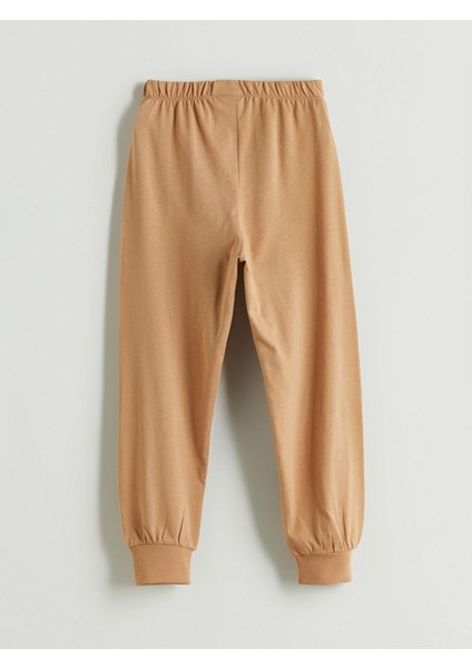 Yeni Sezon Beli Lastikli Basic Erkek Çocuk Jogger Eşofman Altı modelleri