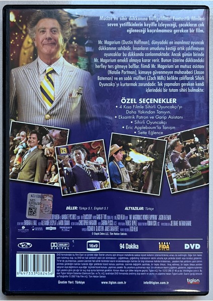 Sihirli Oyuncakçı DVD (Orijinal Dönem Baskı Dvd) fiyatları