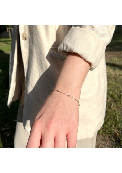 Ince Dorika Zincir Bileklik