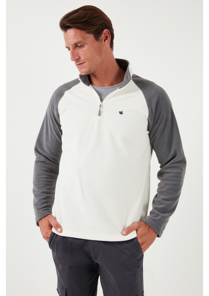 Slim Fit Yarım Fermuarlı Kışlık Şardonlu 2'li Paket Polar Erkek Polar 5906055S2 fiyatları