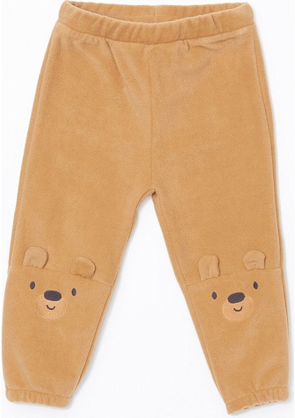 Yeni Sezon Kapüşonlu Nakışlı Erkek Bebek Hırka ve Eşofman Alt 2'li indirimleri