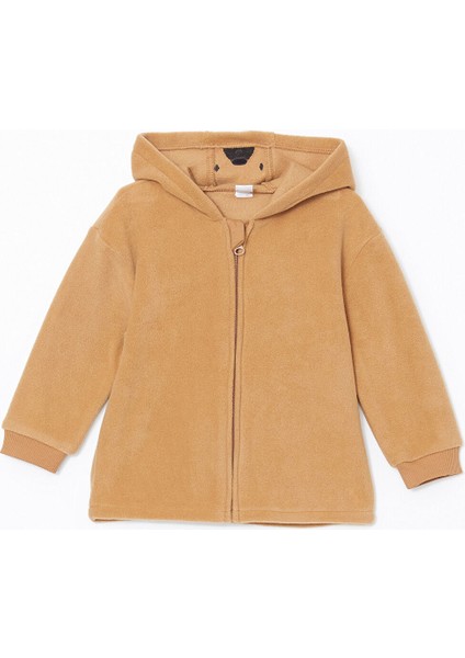 Yeni Sezon Kapüşonlu Nakışlı Erkek Bebek Hırka ve Eşofman Alt 2'li fiyatları