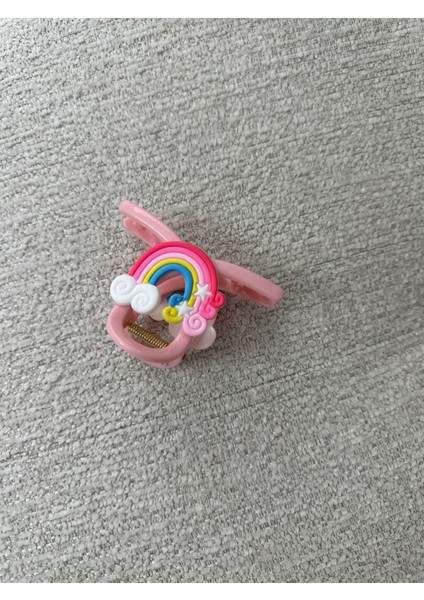 Pudra Gökkuşağı Mandal Kız Çocuk Tokası