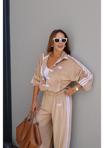 Latte Kadife Ceket Eşorfman Takım modelleri