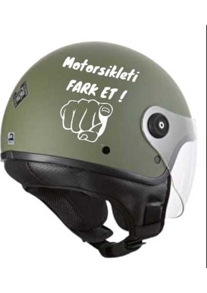 Motorsikleti Fark Et Kask Sticker Motor Yamaha