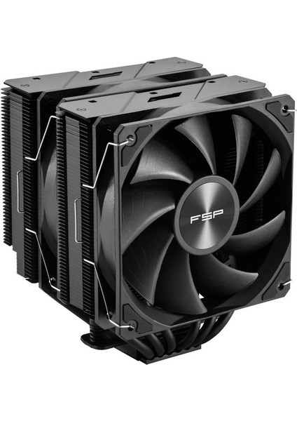 Mp7 2X120MM Fanlı LGA1700/1851/AM5 Siyah Işlemci Soğutucu