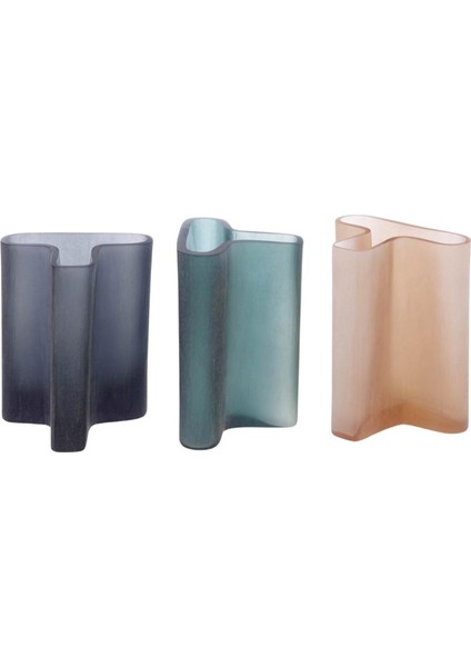 Indigo Blue Küçük Boy Cam Vazo fiyatları