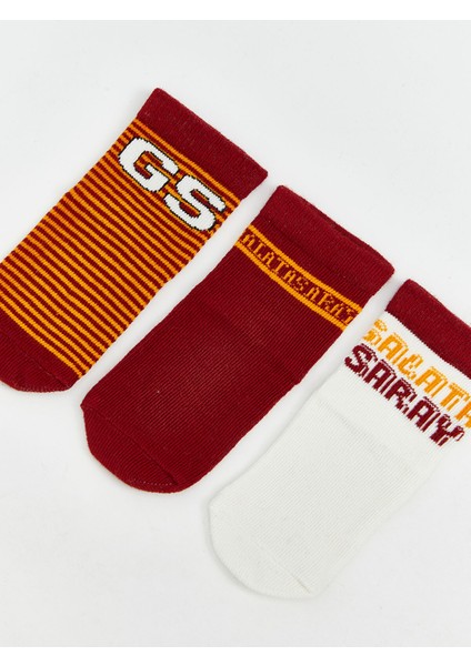 Yeni Sezon Galatasaray Baskılı Erkek Çocuk Soket Çorap 3'lü fiyatları