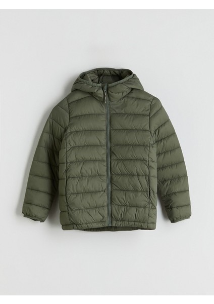 Yeni Sezon Kapüşonlu Erkek Çocuk Şişme Mont