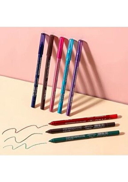 12 Li Model Ultra Yağlı Renkli Göz Kalemi fiyatları