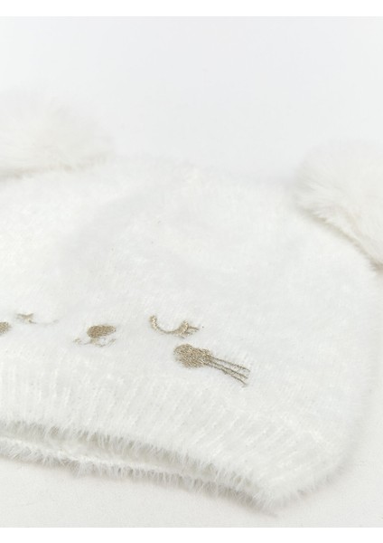 Yeni Sezon Kulak Detaylı Kız Bebek Bere modelleri
