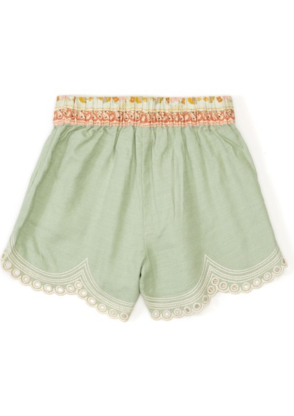 Açık Yeşil Kız Çocuk Şort fiyatları