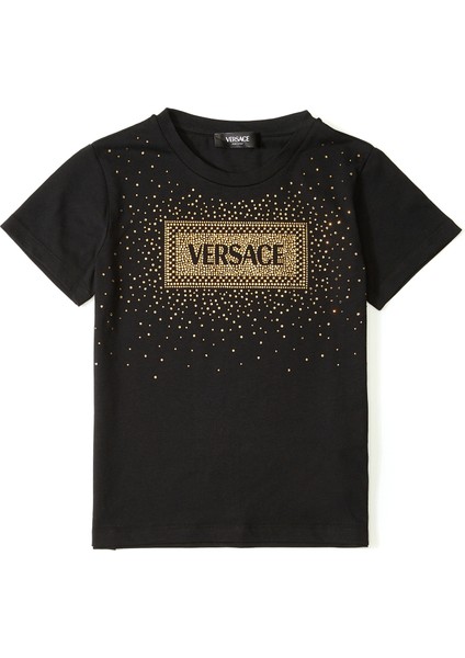 Siyah Kız Çocuk T-Shirt