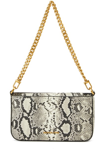 Bryant Small Bej Siyah Kadın Deri Çanta