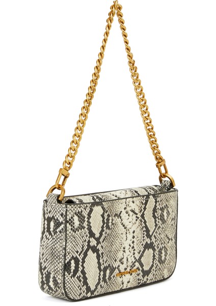 Bryant Small Bej Siyah Kadın Deri Çanta modelleri