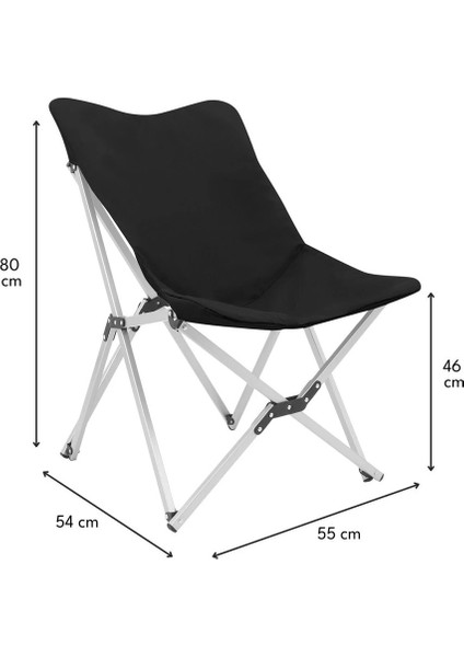 Alüminyum 2 Kişilik Kamp Masa & Sandalye Seti