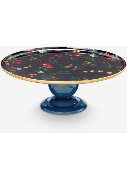 Berry Blues Mavi Metal Kek Standı 32X12,5 cm