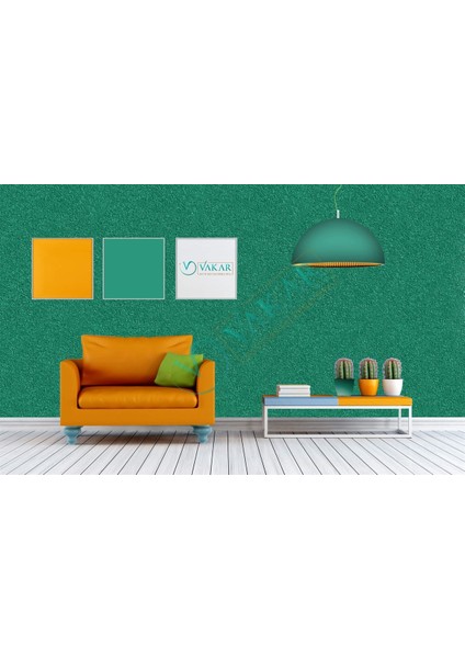Canlı Sıva İpek Sıva Dekoratif Sıva Eco 10 | Mercan Yeşil